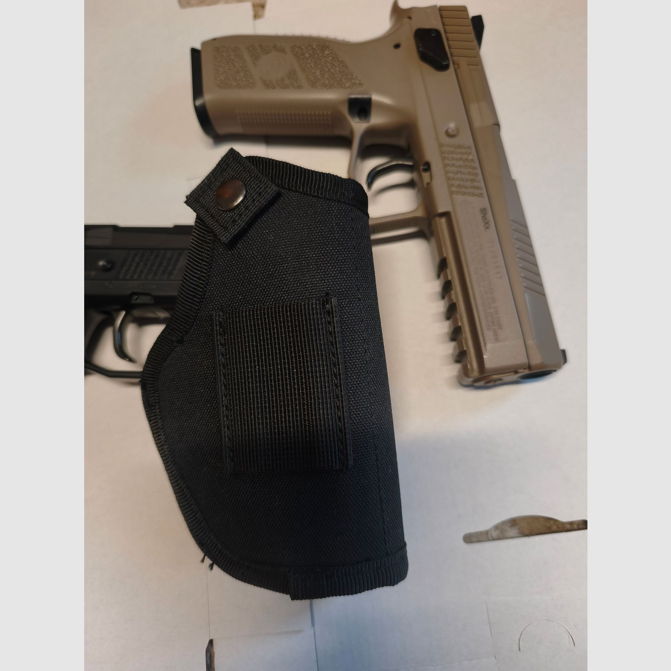 2x CO2 Pistool CZ P-09 4,5mm