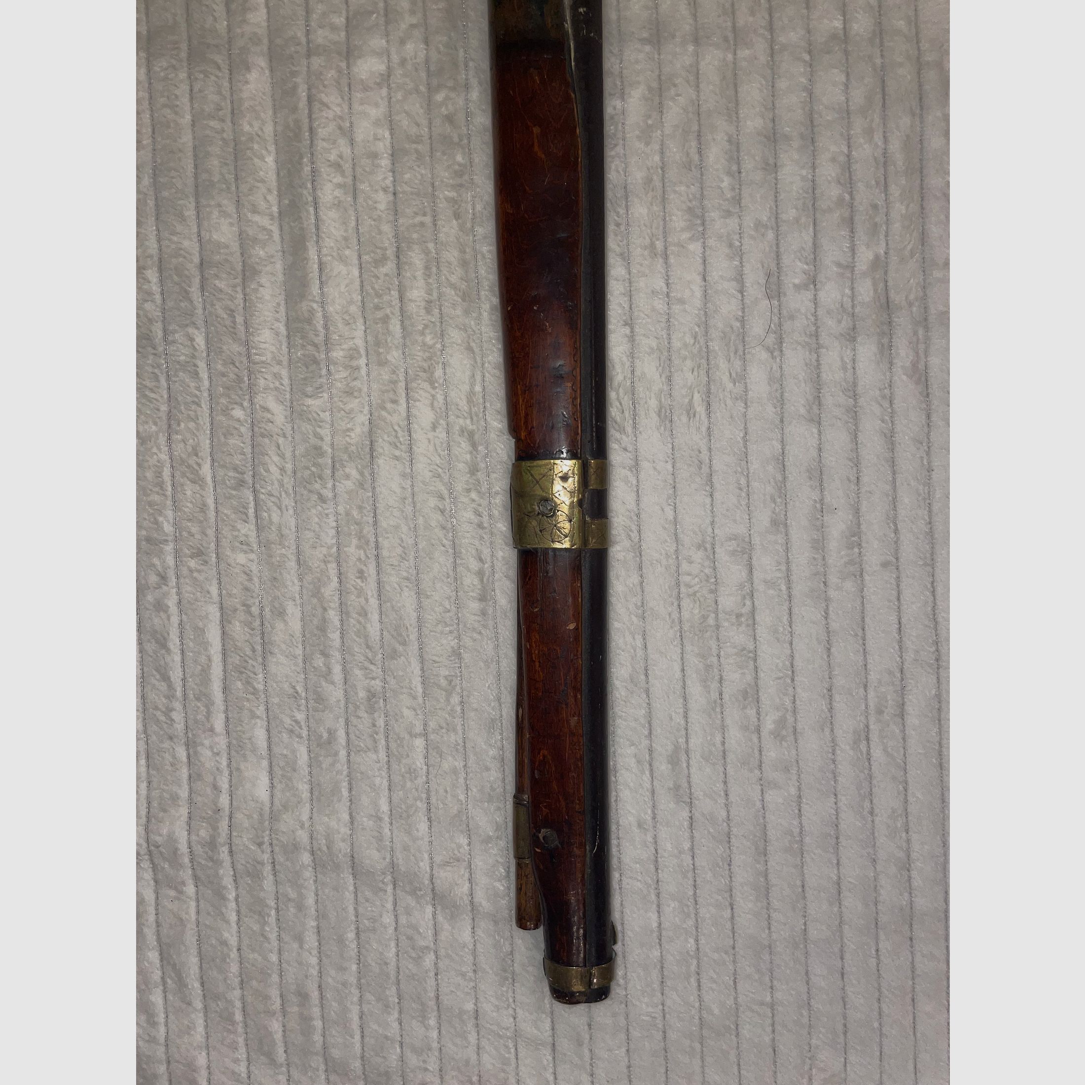 Antikes Steinschlossgewehr – Orientalischer Vorderlader (18./19. Jahrhundert)