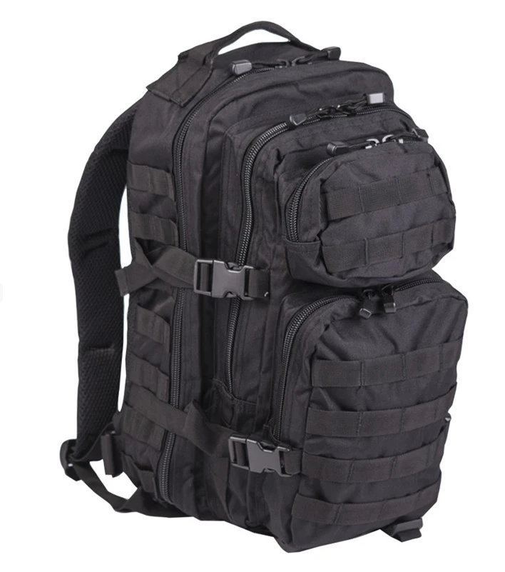 Mil-Tec US ASSAULT PACK SM 20L tactical military backpack, black