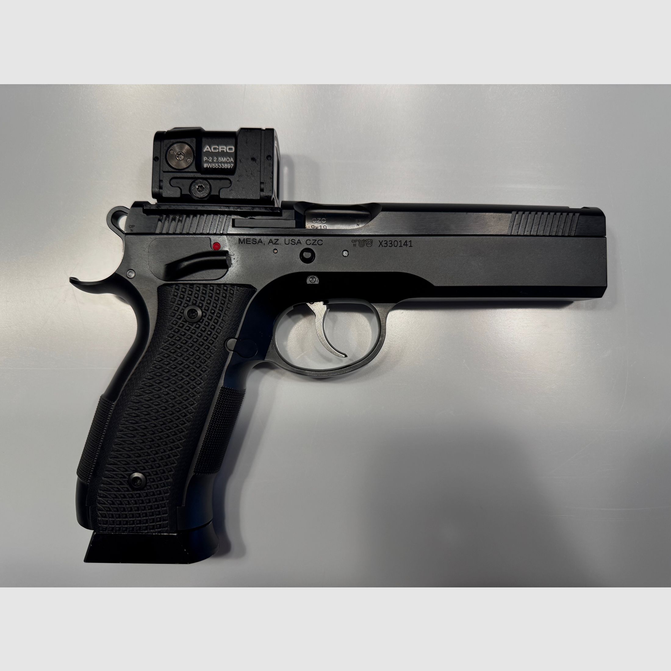 Pistola CZcustom Mod. CZC A01 LD -Listo para óptica