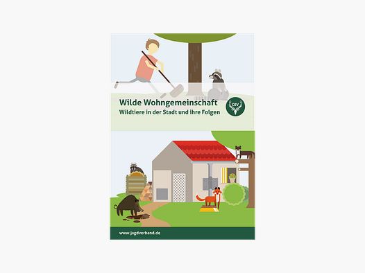 Broschüre "Wildtiere in der Stadt- Wilde Wohngemeinschaften"