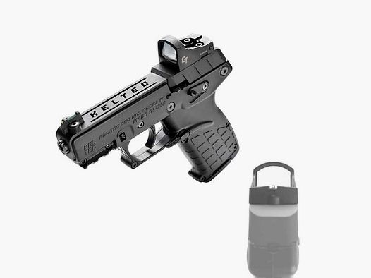 Pistolet samopowtarzalny Kel-Tec P17 kal. .22 Lr KRD + kolimator Crimson Trace + kabura