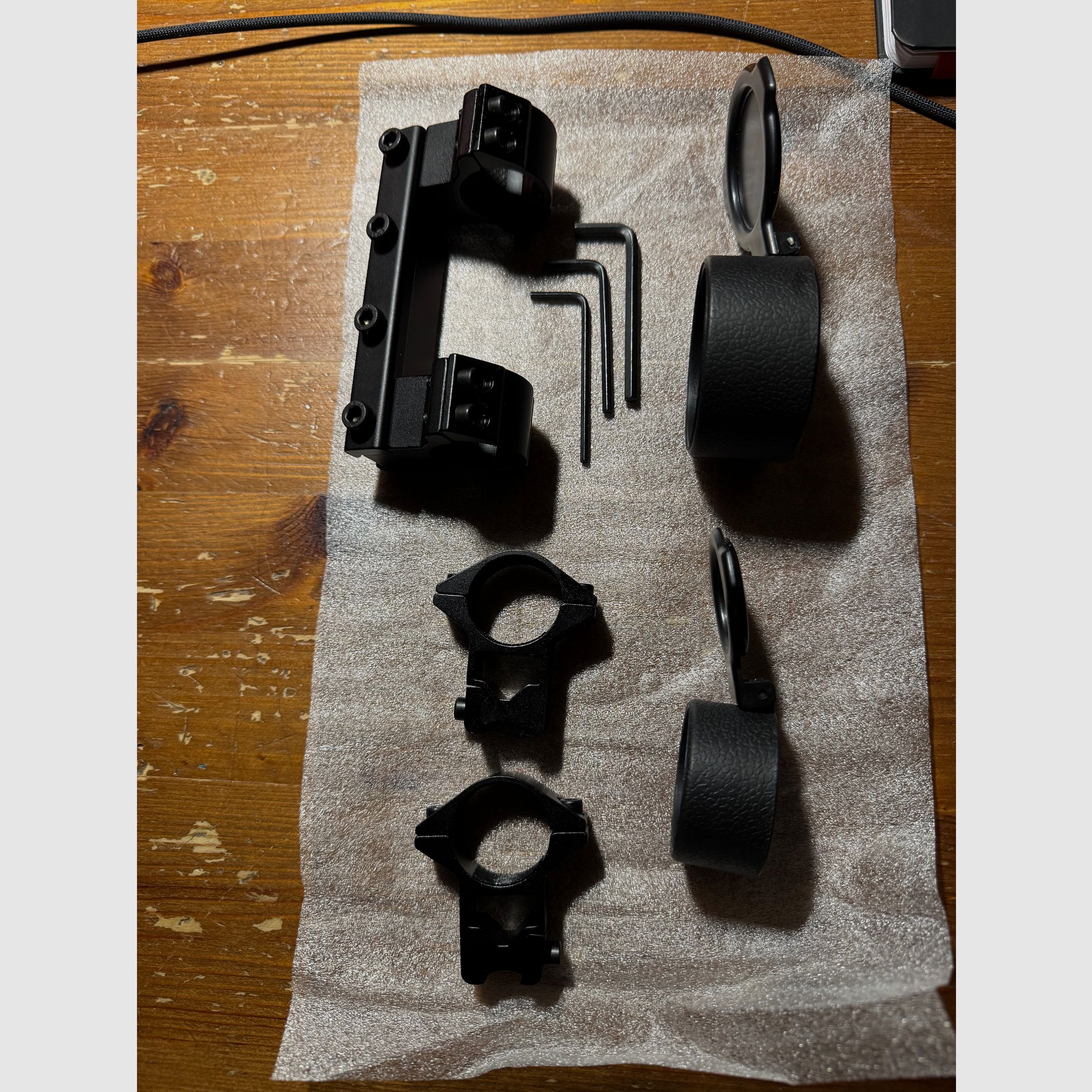 2 x support de lunette HAWKE 1 pouce 25,4 11 mm rail