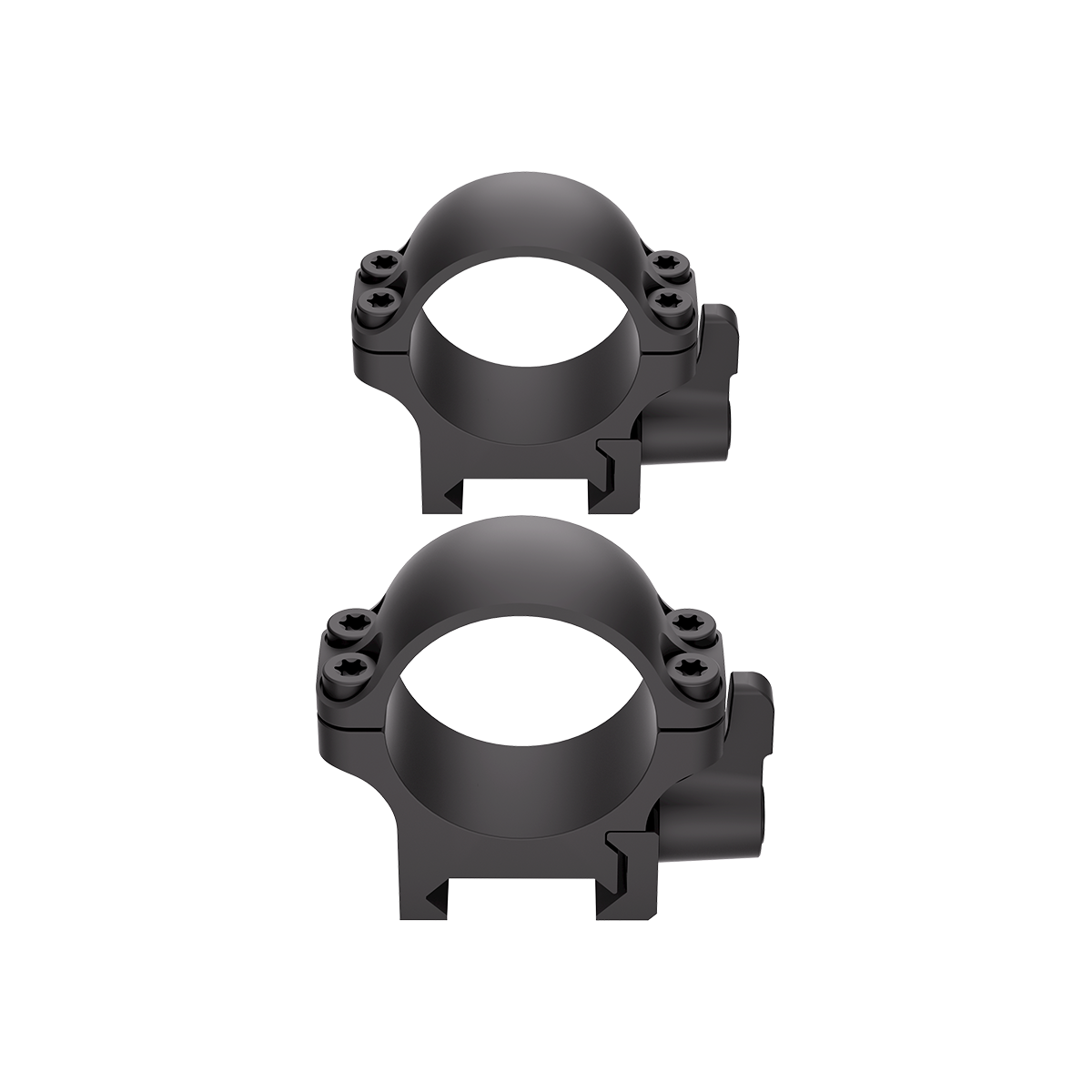 Juego de anillas Vector X-Accu, QD, 30 mm, 0,8», carril Weaver – extra bajas, imagen 5 de 10