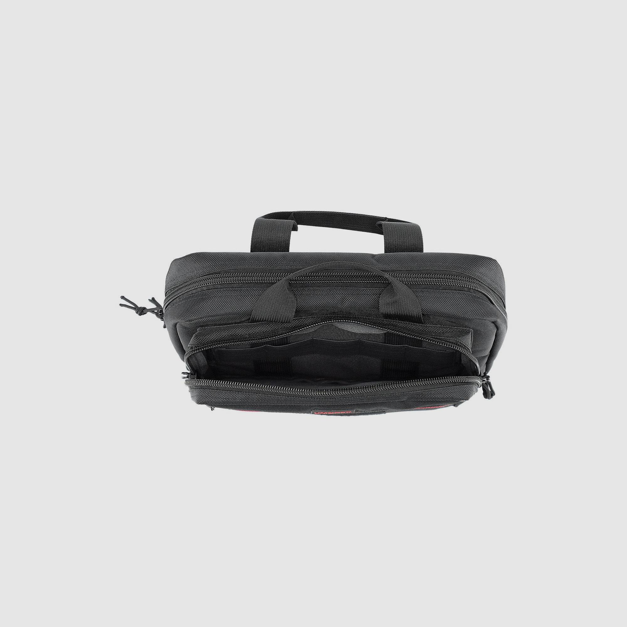 Umarex Double Pistol Tasche (schwarz/rot), Bild 3 von 3