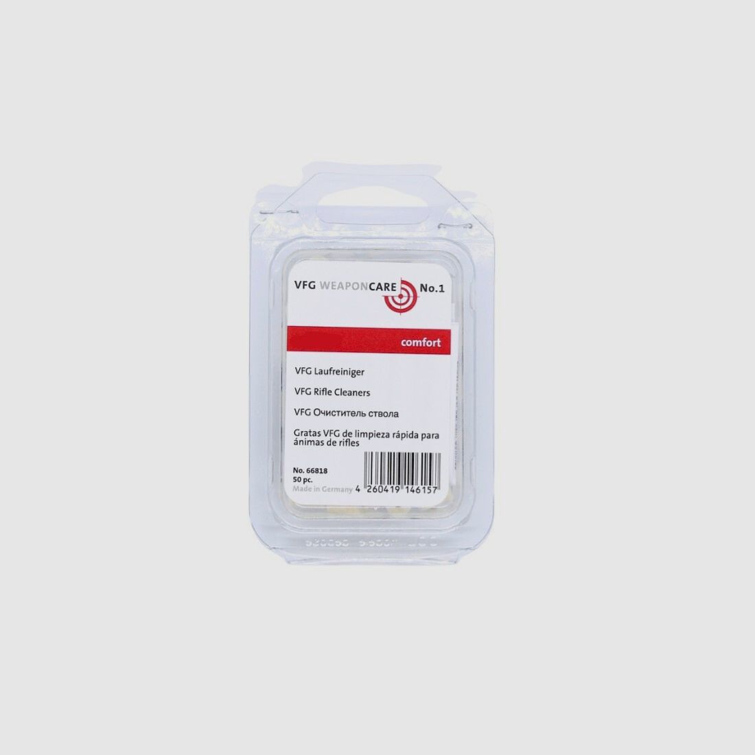VFG Loopreiniger Comfort / 50 stuks 6mm Reinigingsaccessoires voor wapens