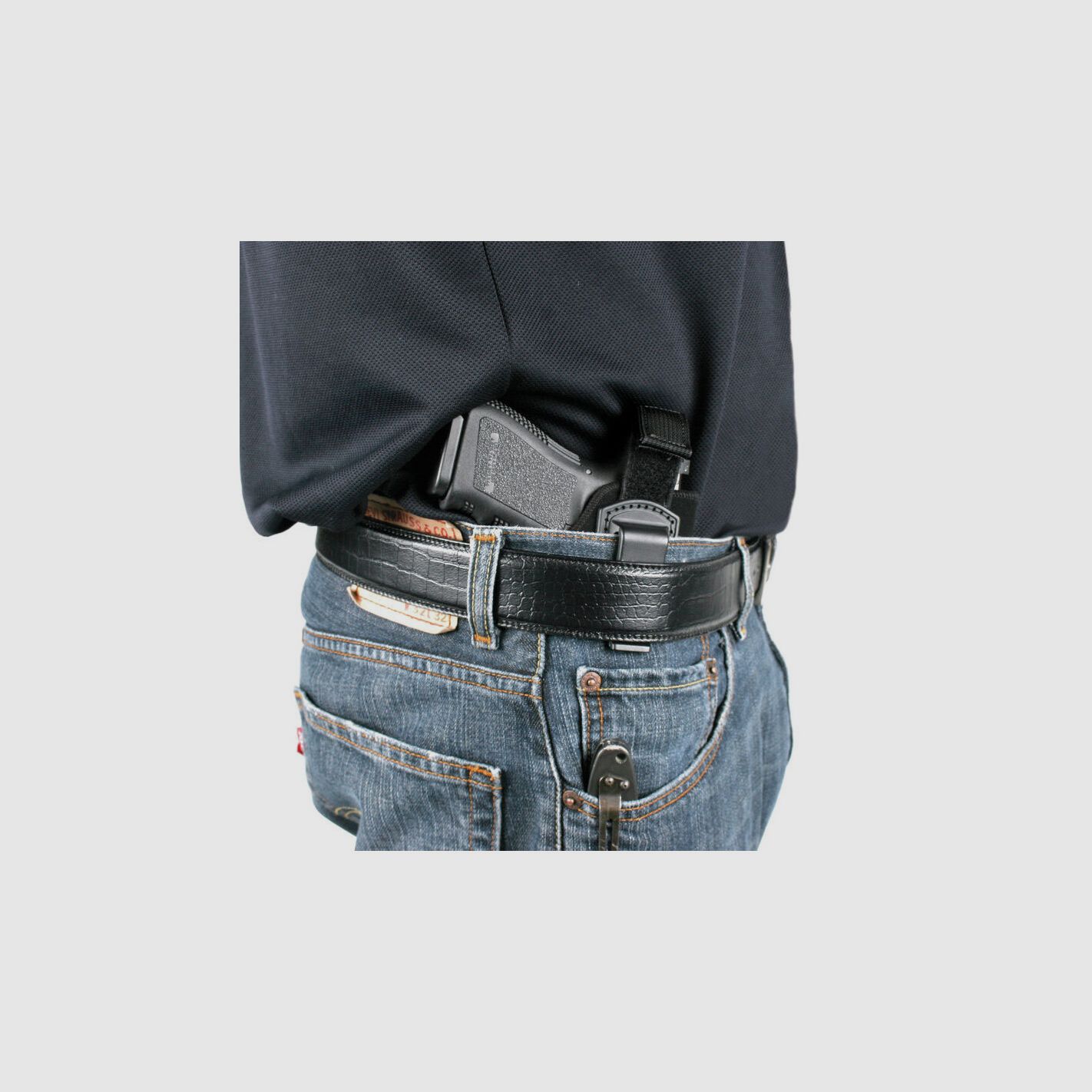 Holster en nylon BLACKHAWK! avec clip – 3,75″-4,5″, image 2 sur 2