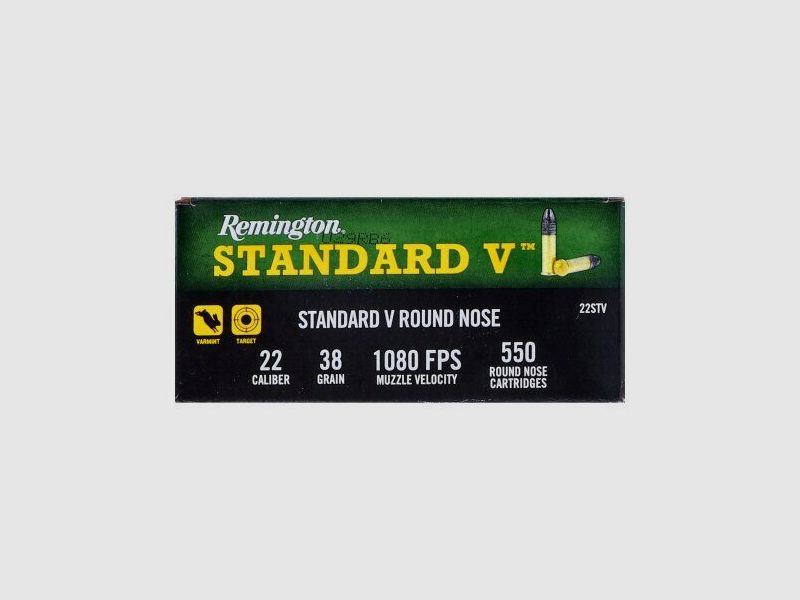Remington Standard Velocity .22lr 38gr. (boîte de 550), image 3 sur 3