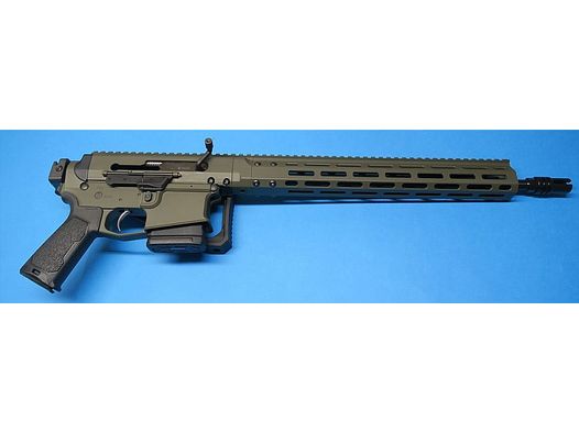 SLB Brownells BRN-180 Gen 2,16".223 Rem., Lower Brownells BRN-180M, Klappschaft, Ceracote ODGreen