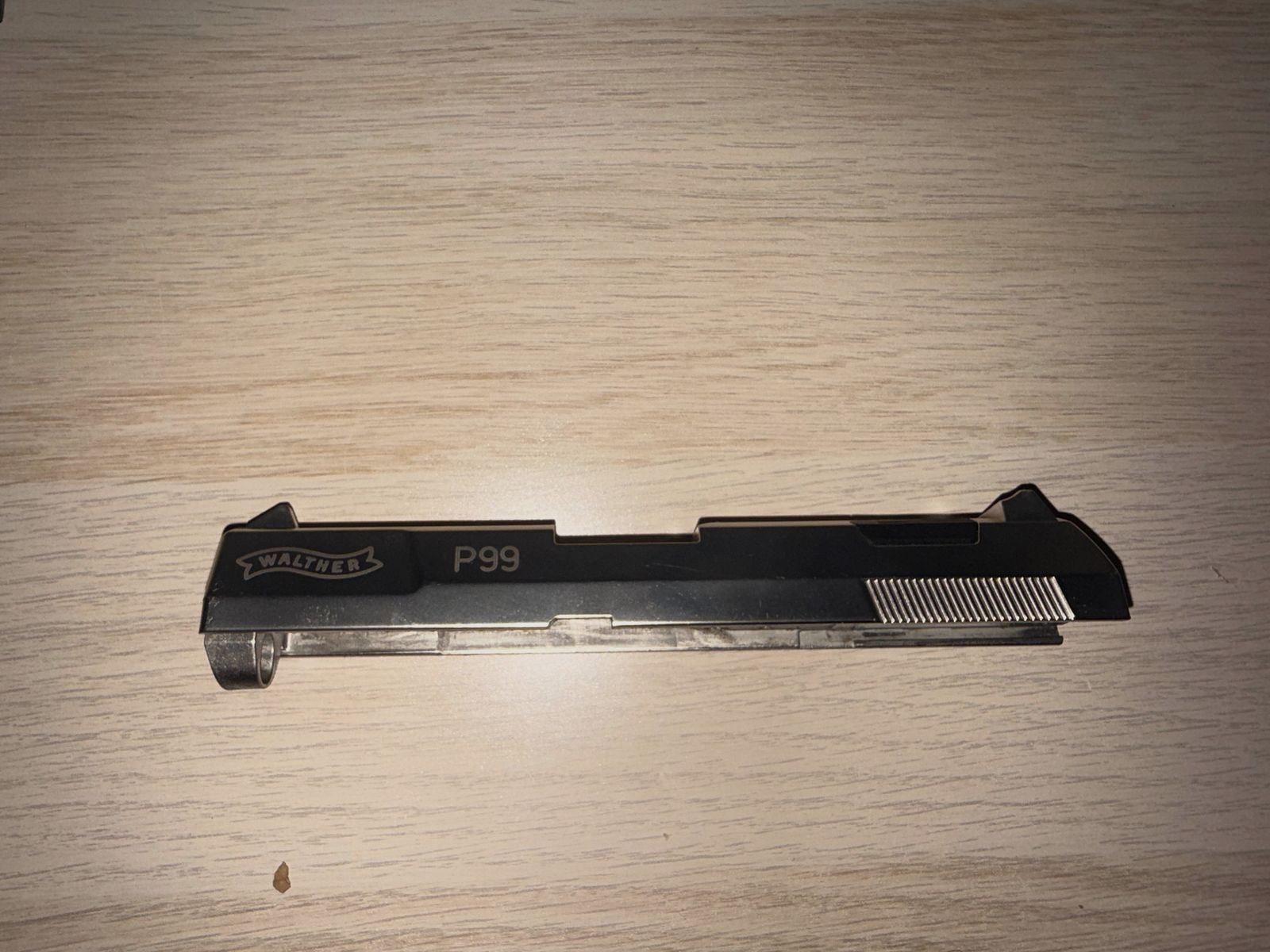 Walther P99 blank 9 mm P.A.K. – níquel – incl. 3 magazines