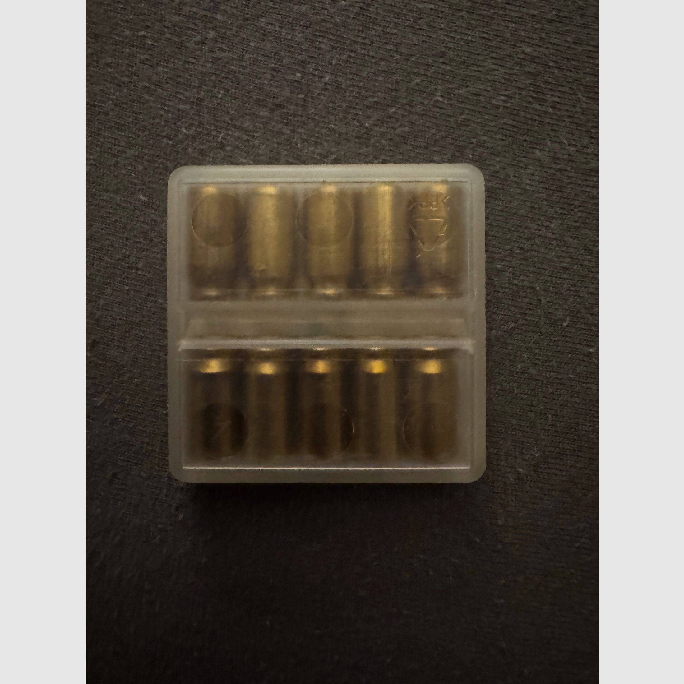 Super rare .315 CS gas cartridges are no longer being produced.