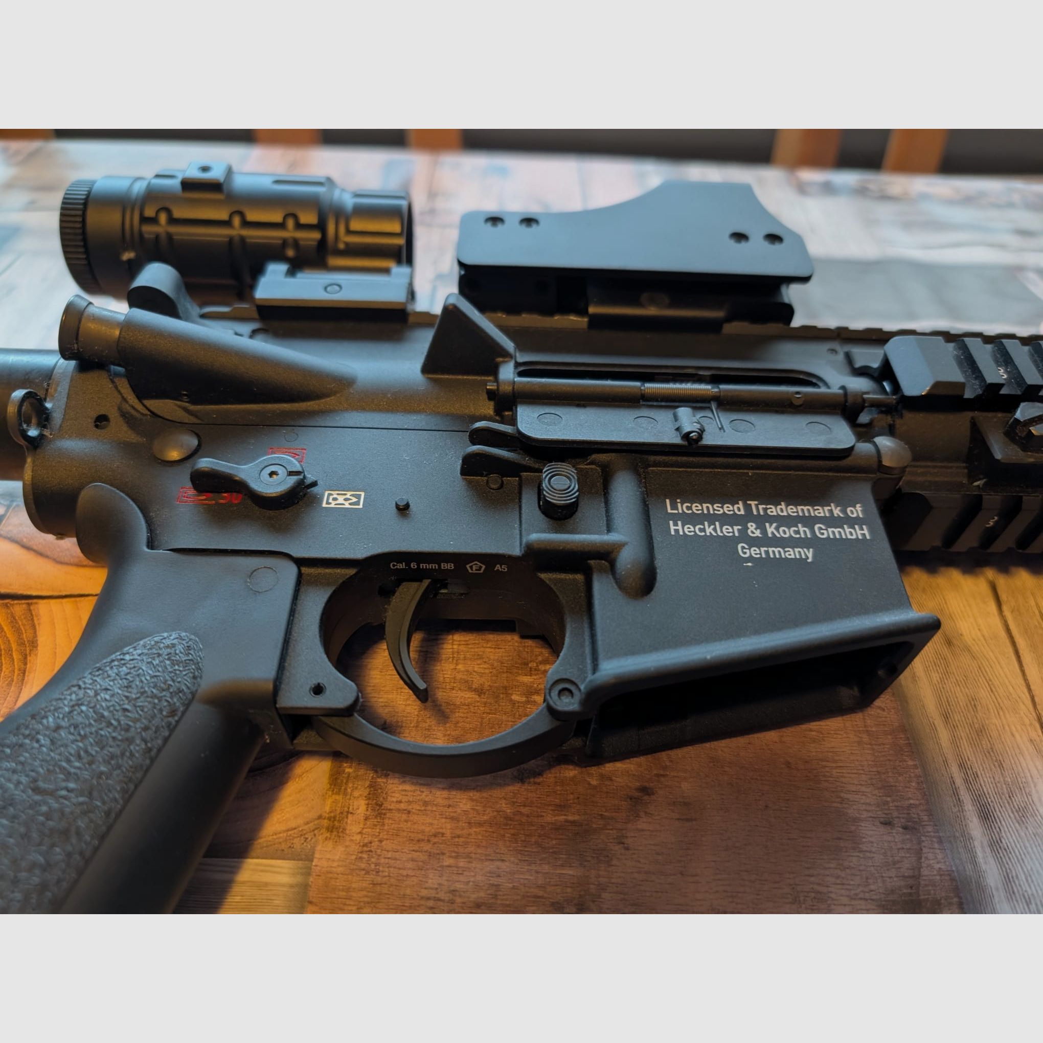 VFC Heckler&Koch HK416 S-AEG czarny