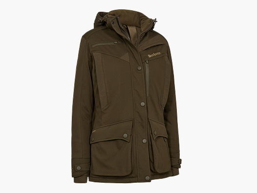 Lady Muflon Pro Winter Jacke - Art Green – Kleidergröße Damen: 46