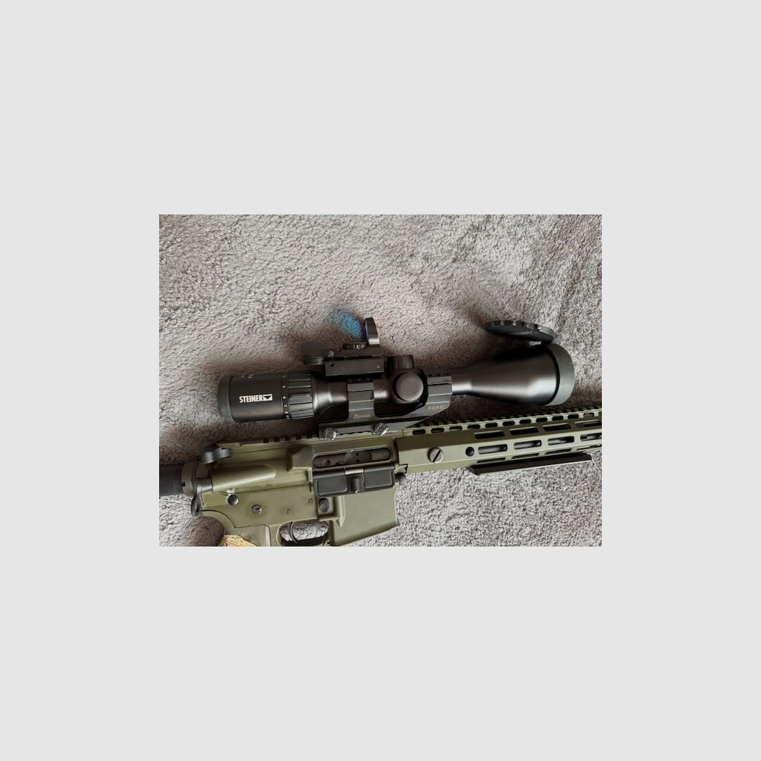 Oberland Arms AR 15 233 Rem / A-TEC, AR 30-4 Schalldämpfer/ Steiner Ranger 4 3-12x56mm