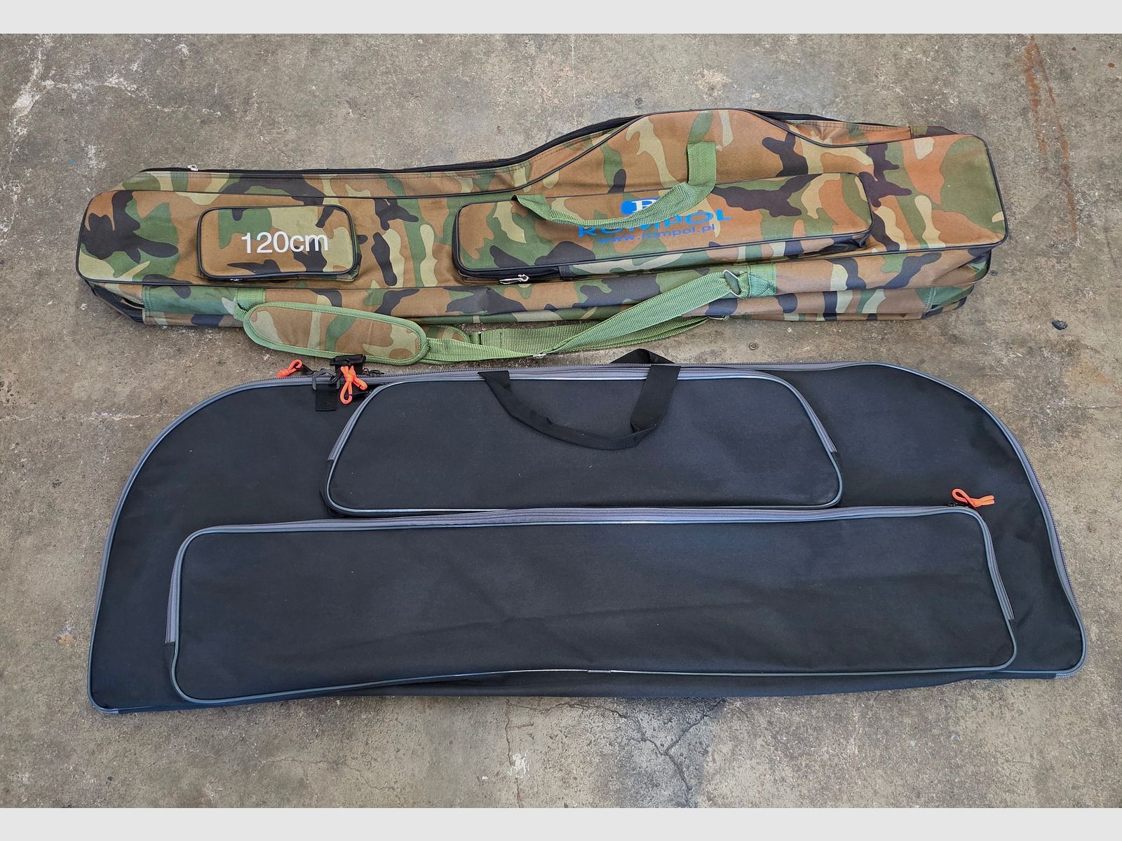 Konvolut Waffenkoffer und Taschen für Gewehr und Pistole 
