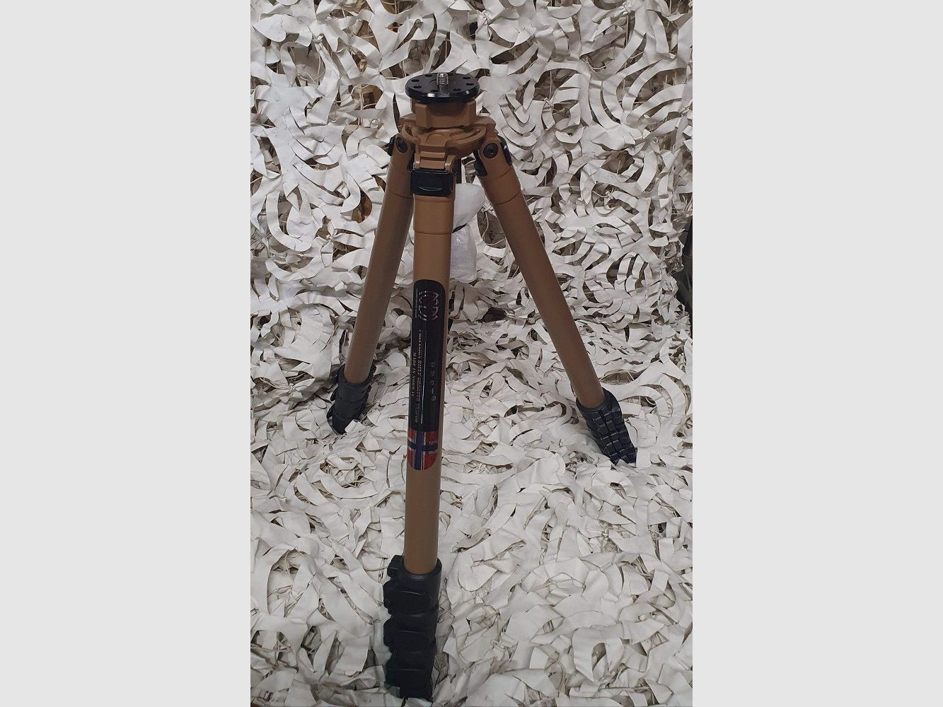 MCD P.R.S.T. Precision Rifle Shooter Tripod ELITE Color: FS 20150 (TAN)