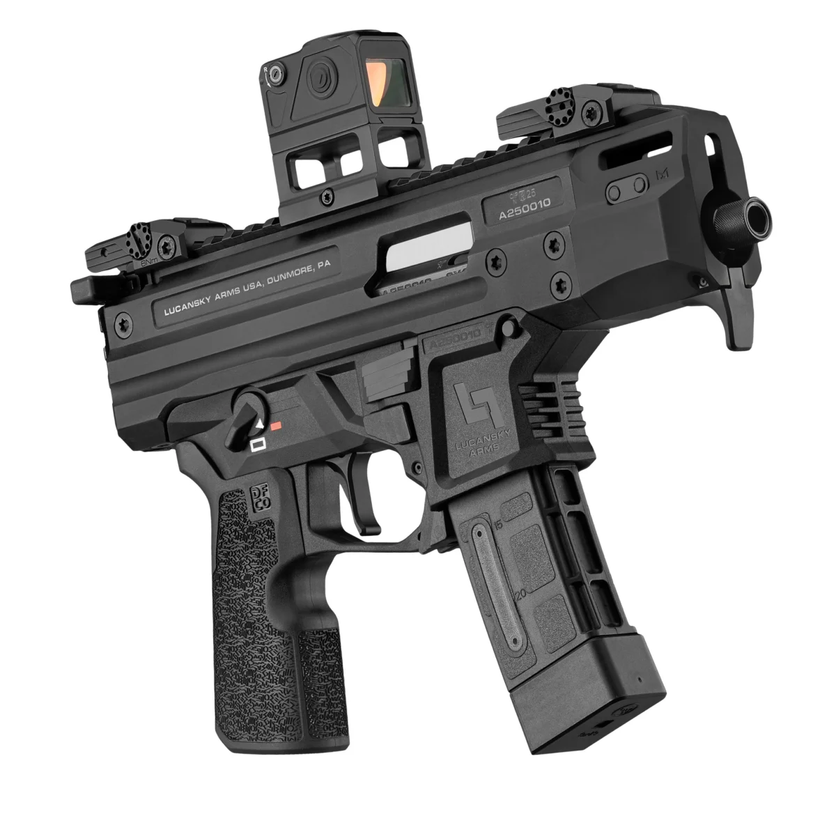 Carabina Lucansky Arms Stinger 9 – 4″ – 9x19mm, immagine 2 di 6