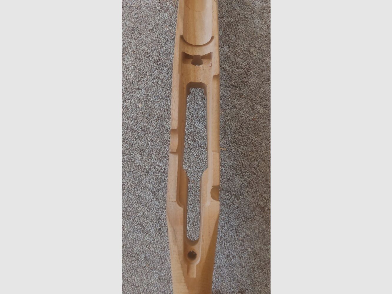 Madera de culata Mauser M98, fresada previamente