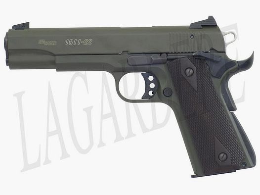 SIG-SAUER 1911-22 OD GREEN (PISTOLE KALIBER .22)