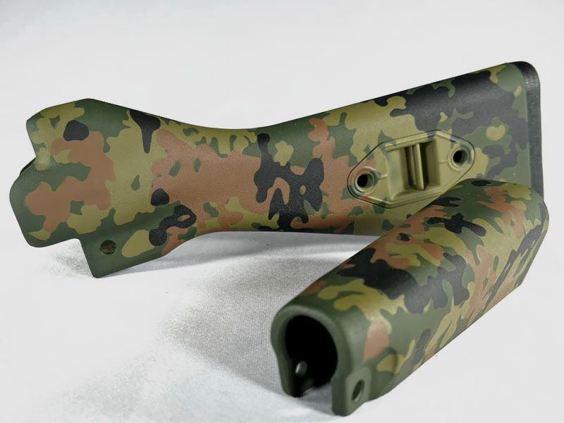Heckler & Koch MP5 / SP5 Schaft-SET, CERAKOTE Flecktarn