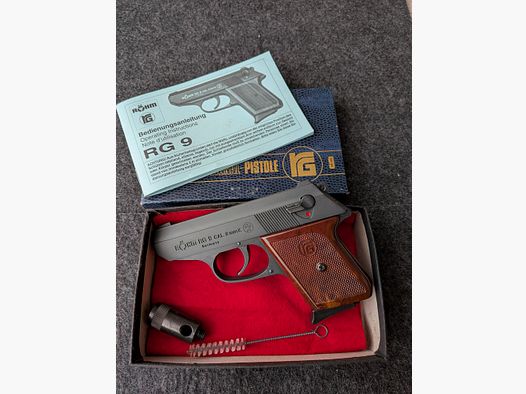 Röhm RG 9 (RG9) Cal. 8mmK ++PTB 413++blank firing pistol