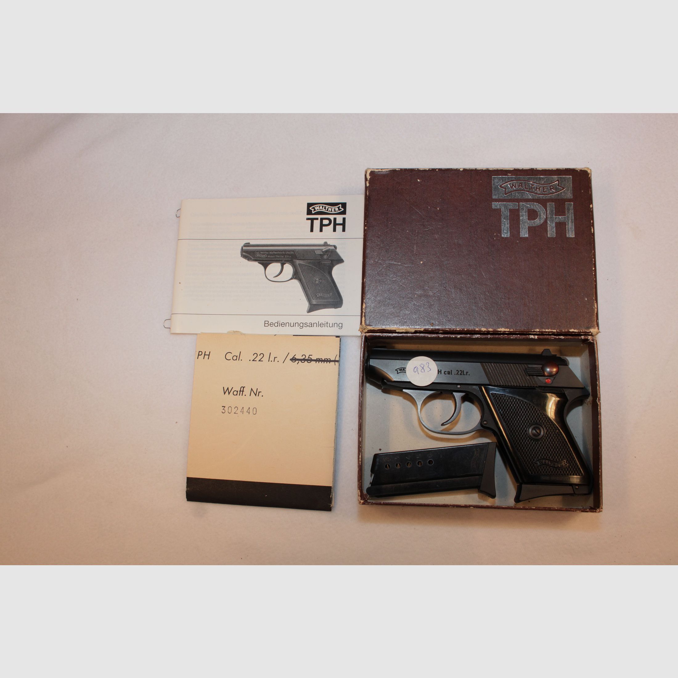 Walther Model TPH in caliber .22 lr.