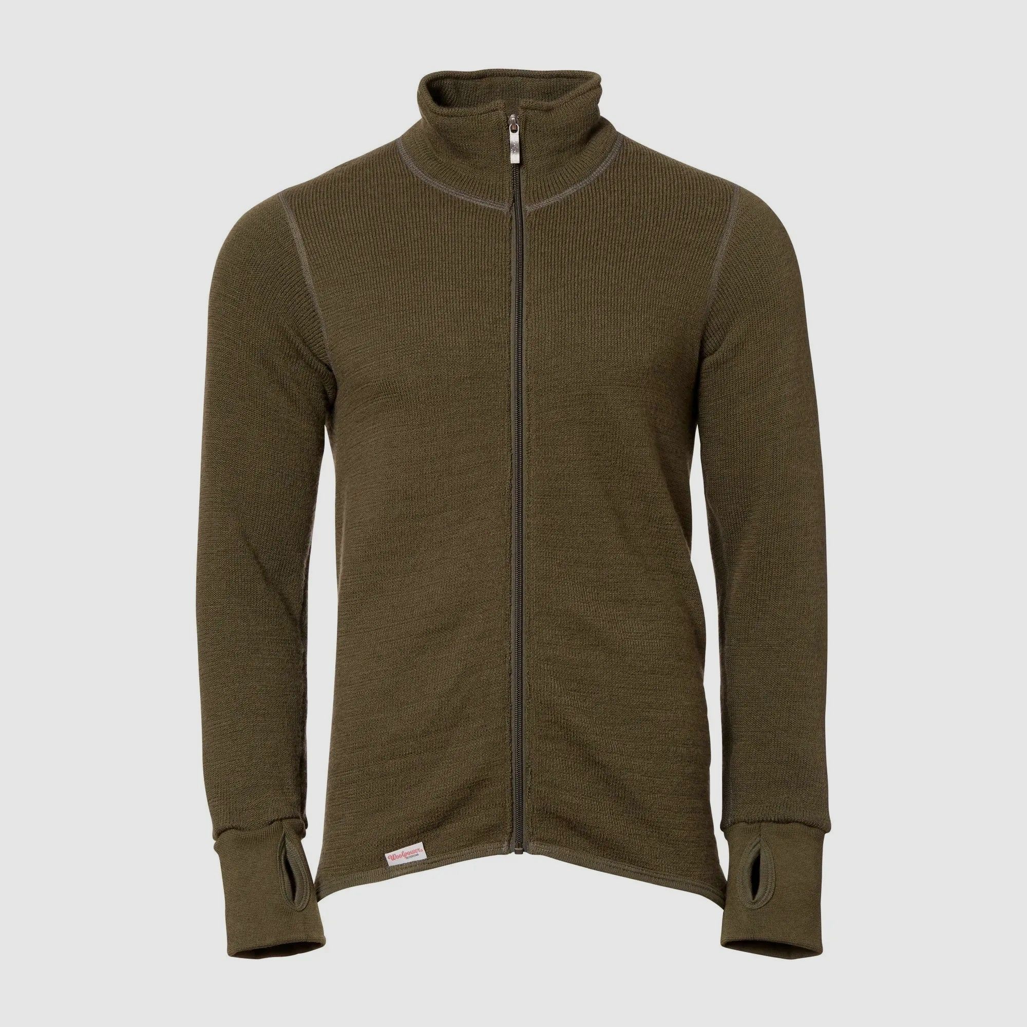 Woolpower Woolpower Jacke Full Zip 600 pine green