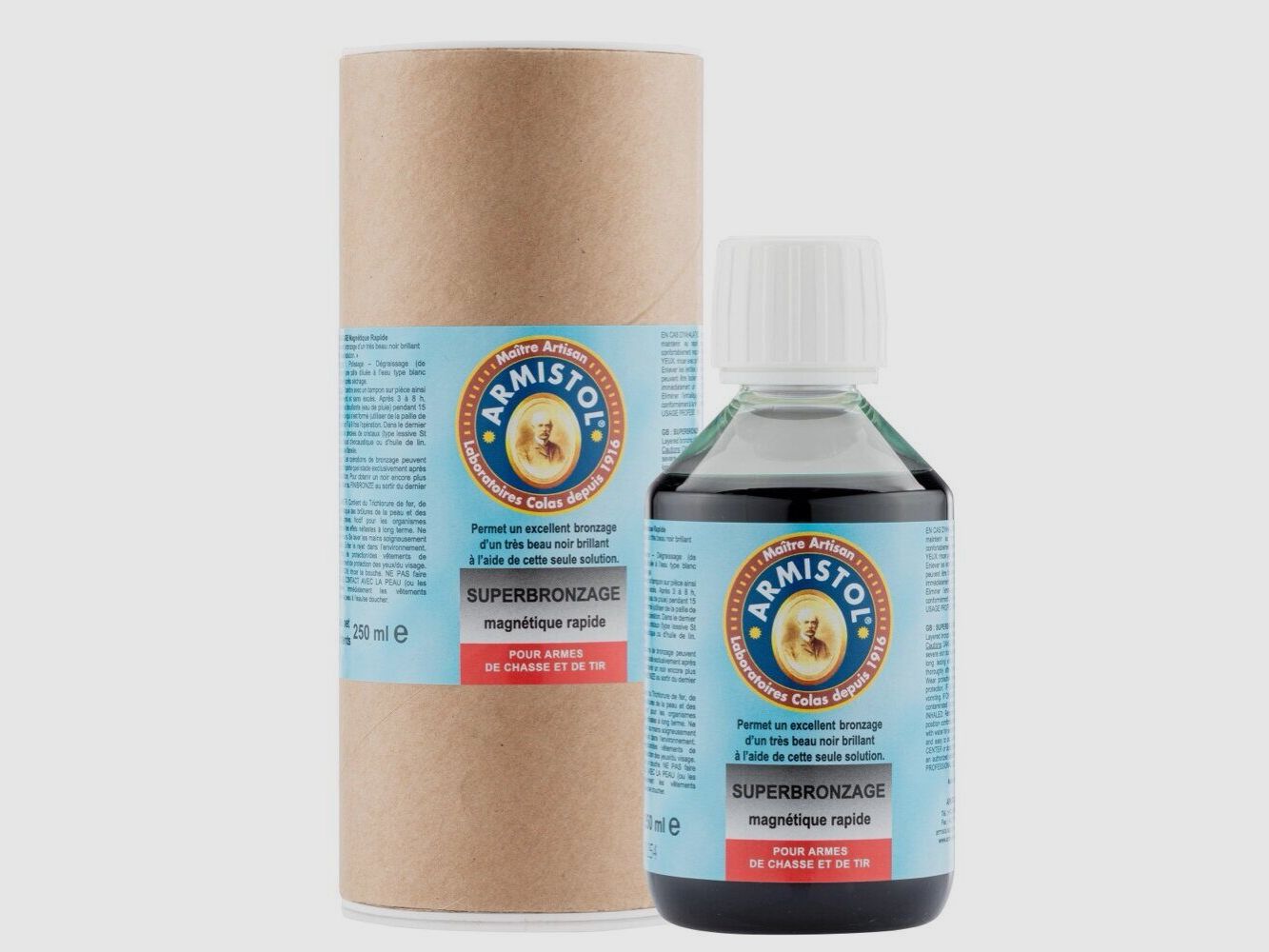 Flacon super bronzage – Armistol 250 ml, image 1 sur 3