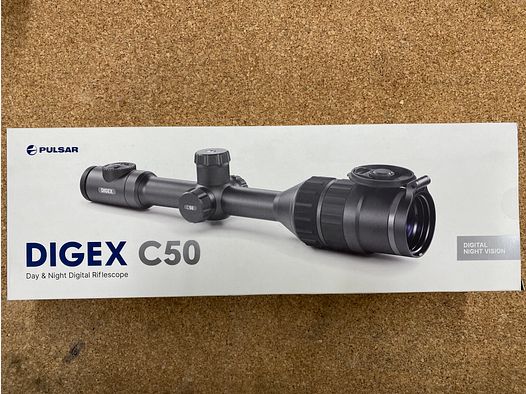 Pulsar DIGEX C50 day and night digital riflescope
