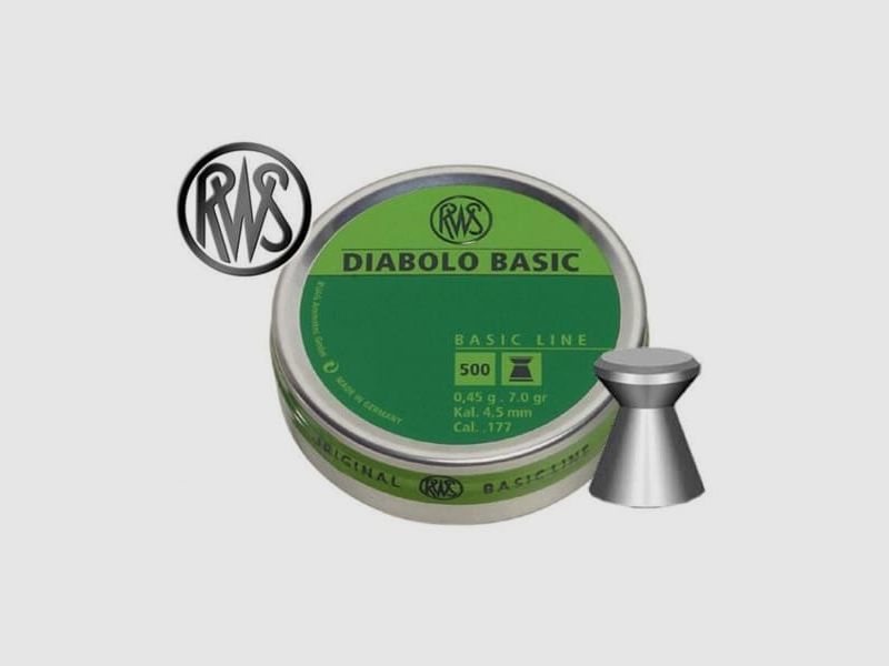 RWS Basic Line plombs diabolo 4,5 mm