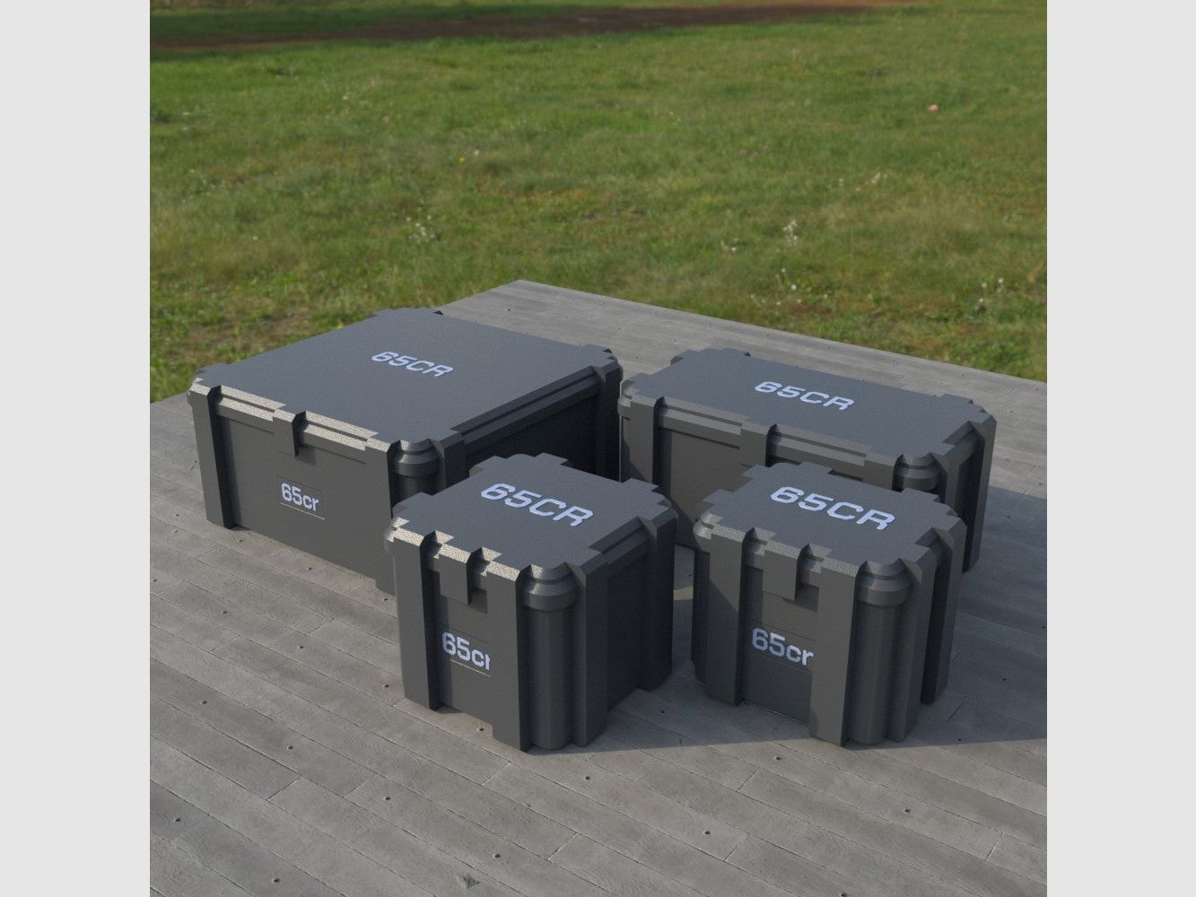 Filamelt Munitionsbox / Ammo Box 6.5 Creedmoor – Patronenbox ‘Klappdeckel’ – 20 / 25 / 50 / 100 Runden