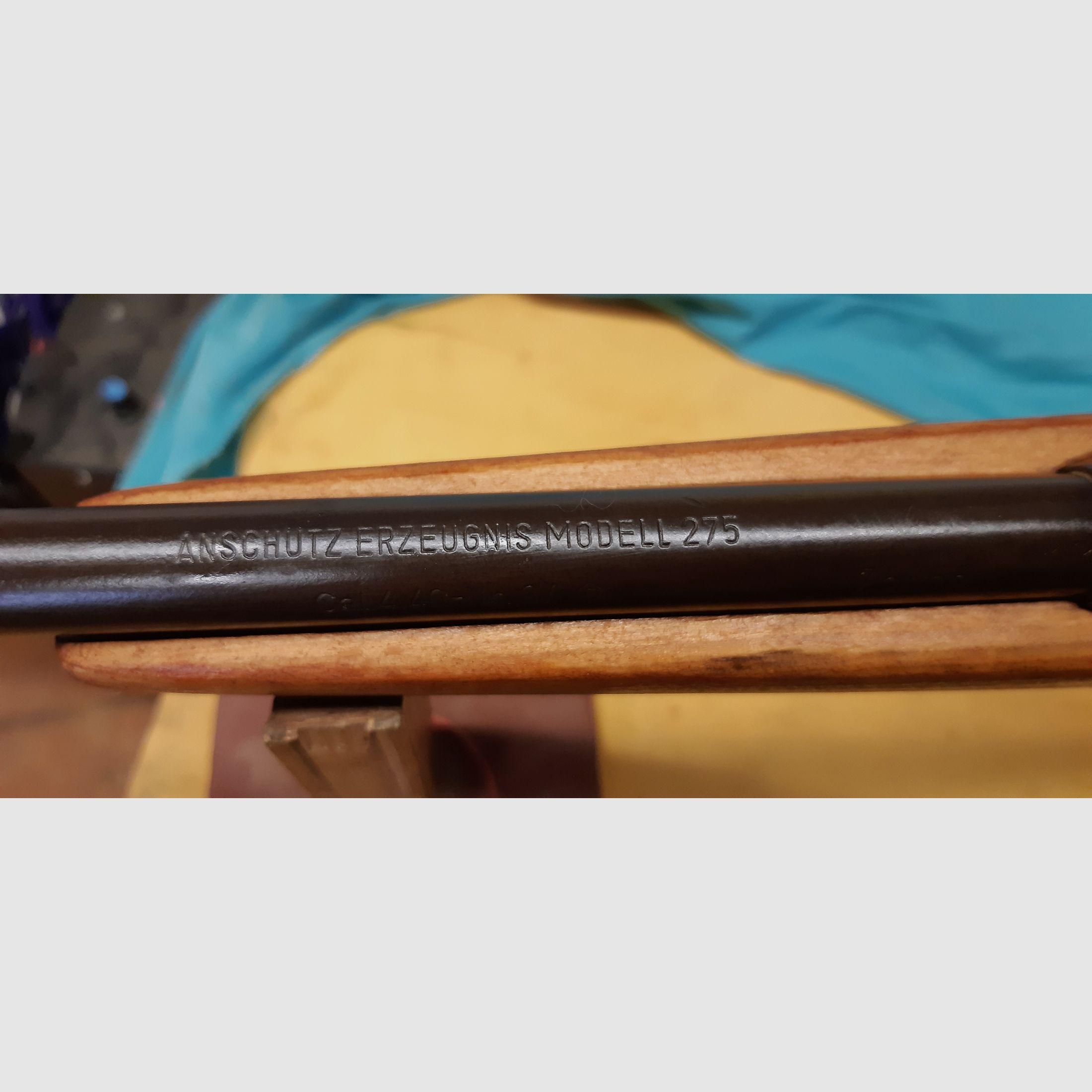 Karabinek pneumatyczny model Anschütz 275, w doskonałym stanie