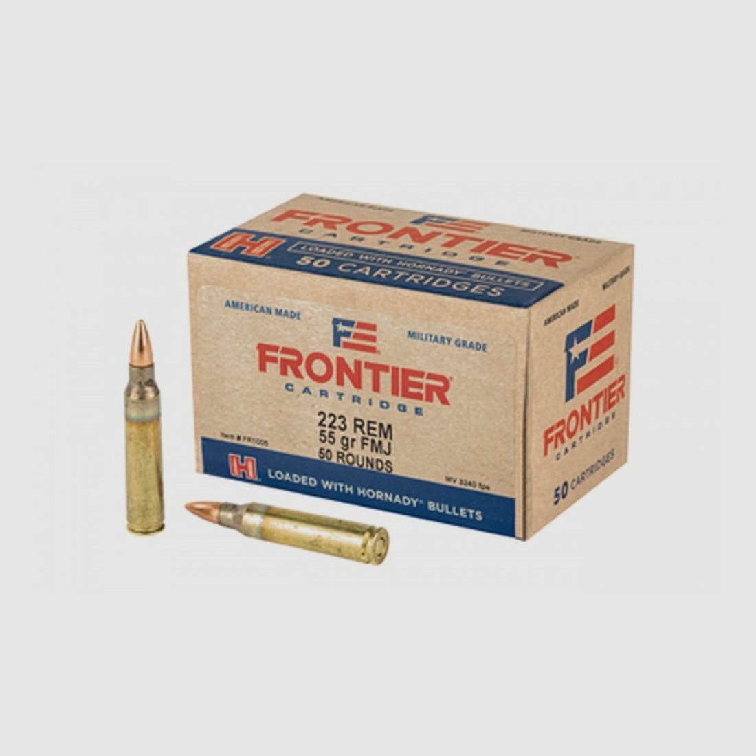 223 Remington Hornady FRONTIER® 55 gr FMJ VE50