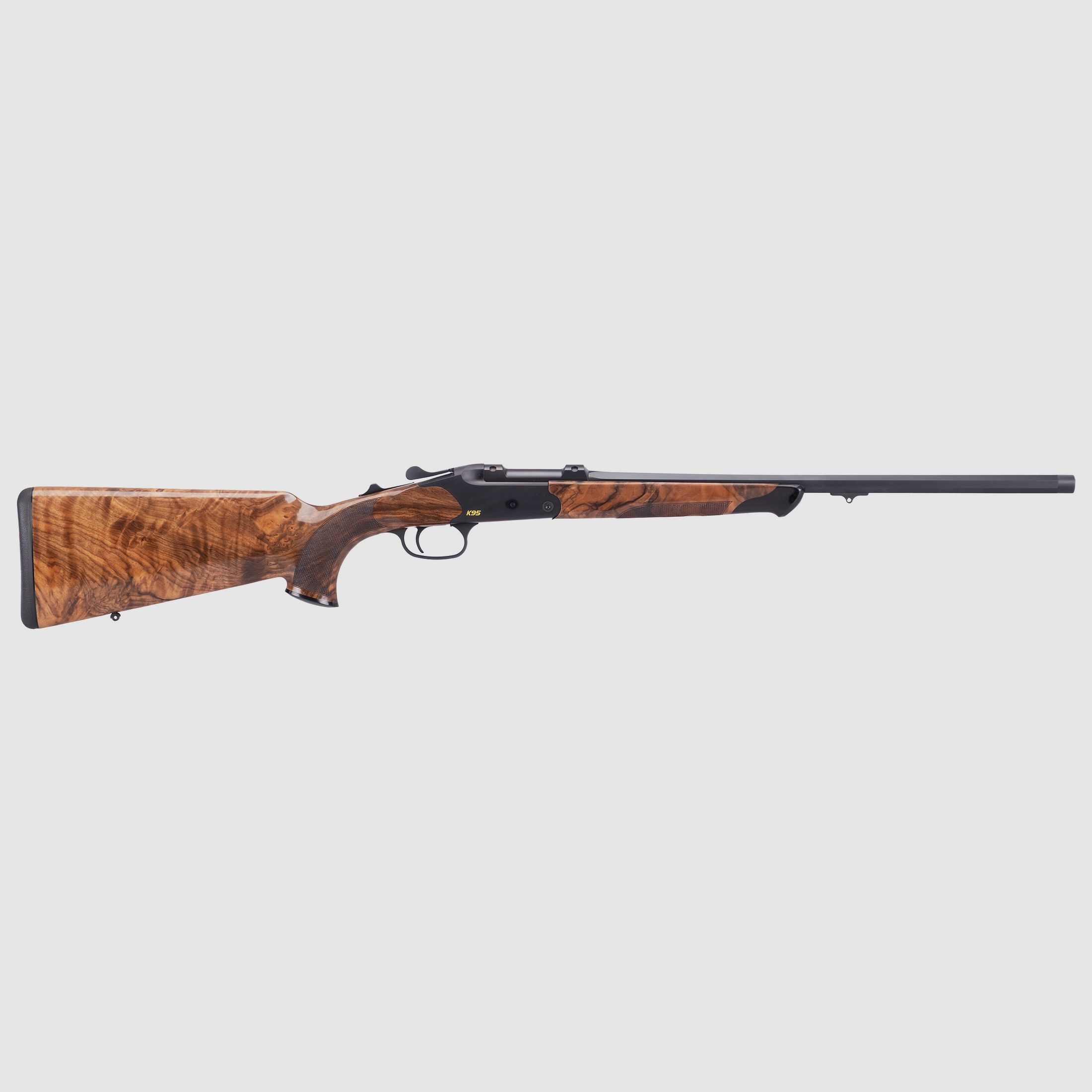 Blaser K95 schw. Kast. Achtkant HK 6 .308Win MG 15x1 52 cm Kipplaufbüchse