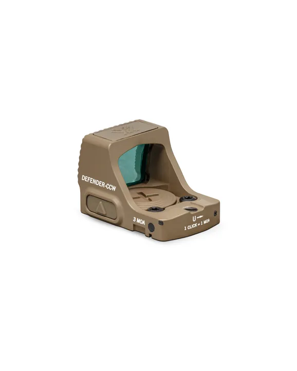 Vortex Defender – CCW 3 MOA Red Dot – Tan, immagine 3 di 3