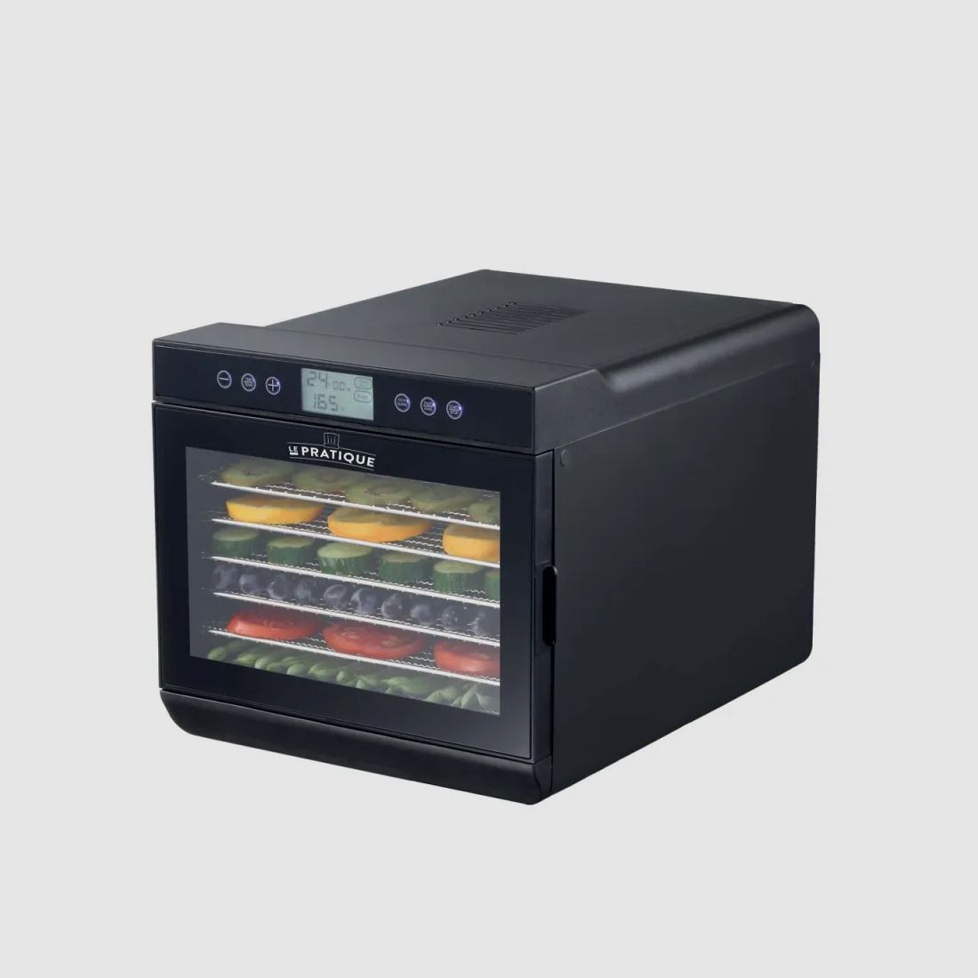 LCD Dehydrator Le Pratique – 7 roestvrijstalen platen, 500 W, afbeelding 2 van 6