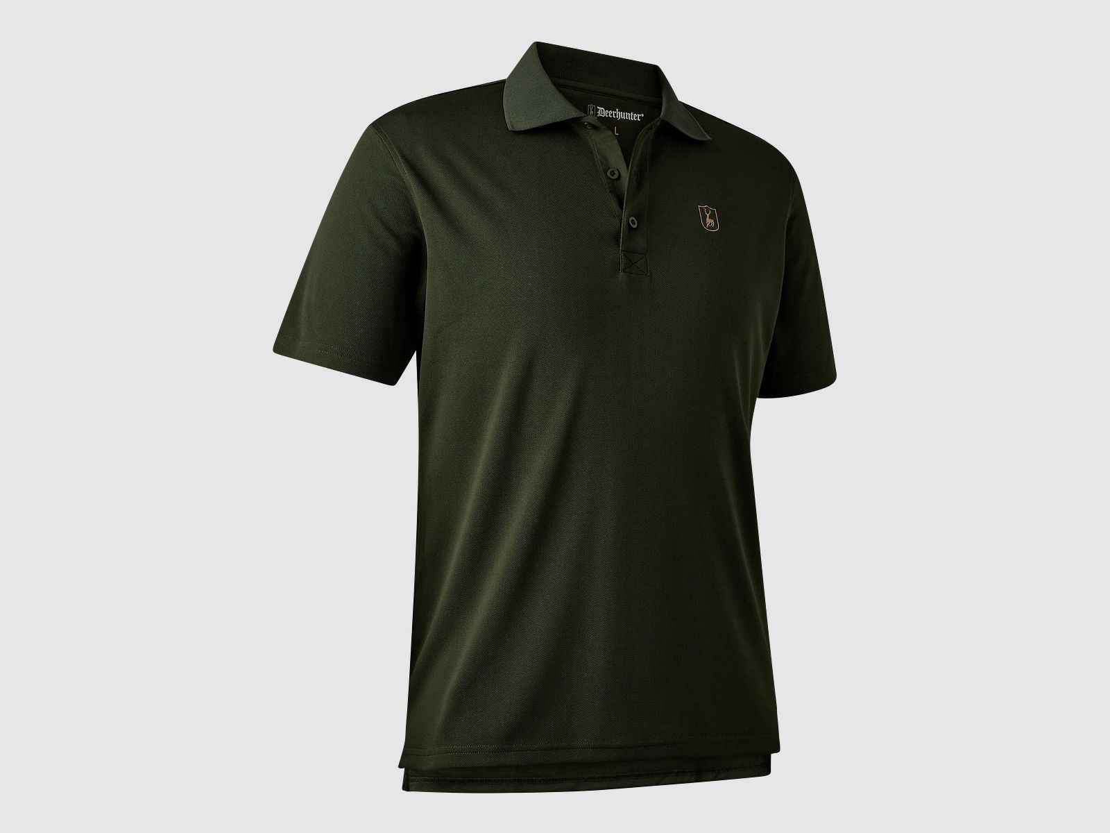 Deerhunter Climate Polo Shirt with 37.5® Technology Men's Forest Ember 4XL