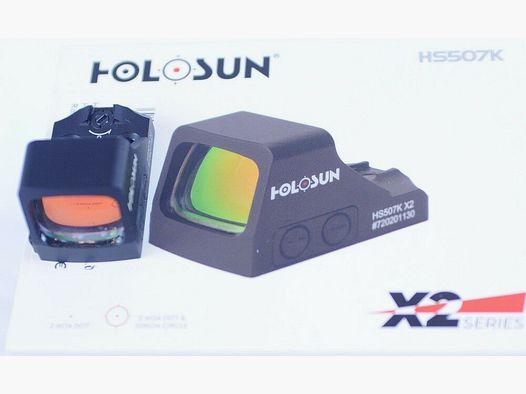 Holosun Holosun HS507K-X2 Rotpunktvisier mit Kreispunkt