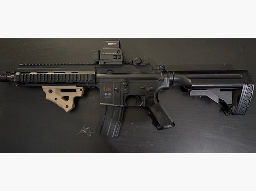 <I am offering an M416 from H&K AEG with 0.5 Joules.>