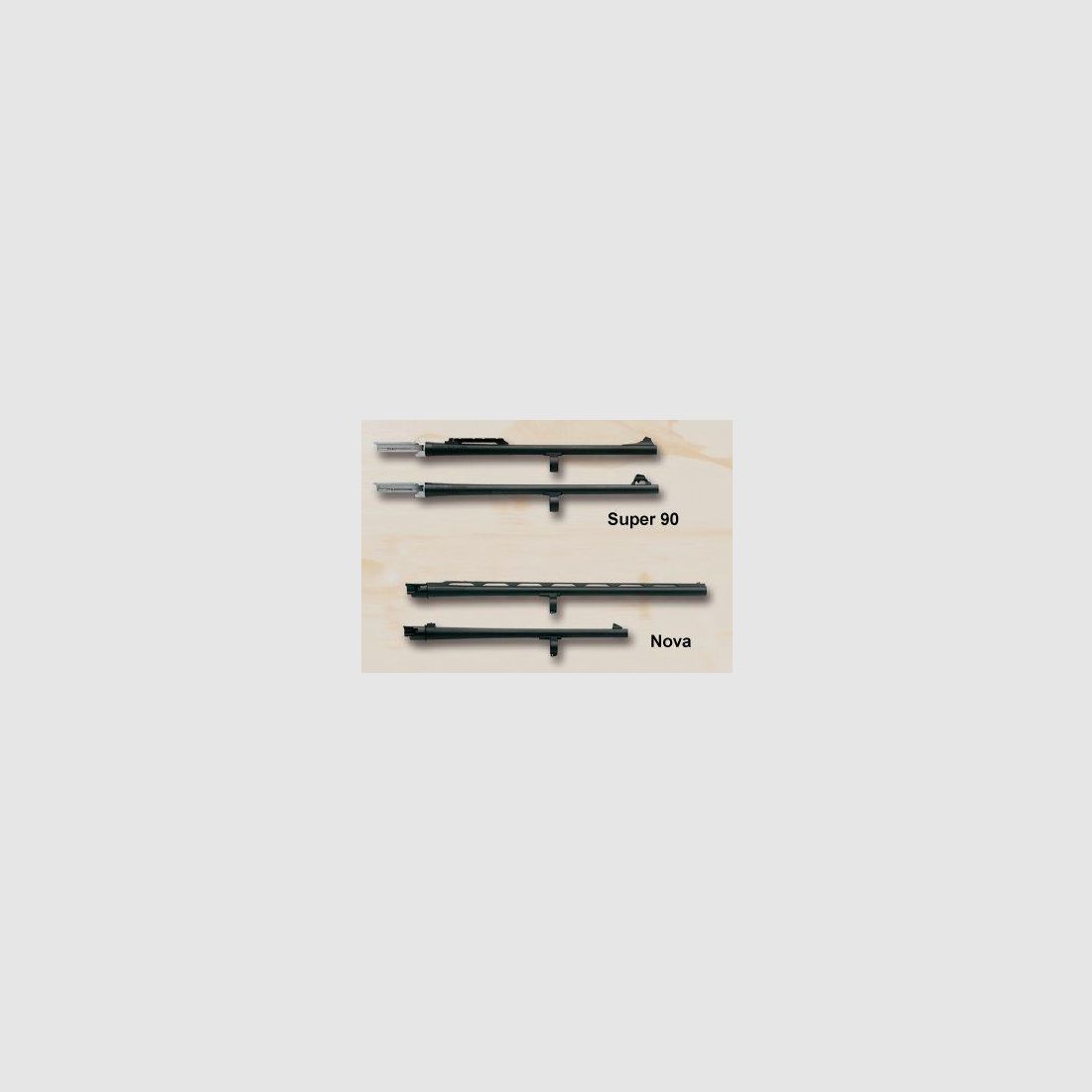BENELLI Wechsellauf f. Flinte f. M3: Slug mit Schiene f. ZF 12/76   47cm LL  Multichoke