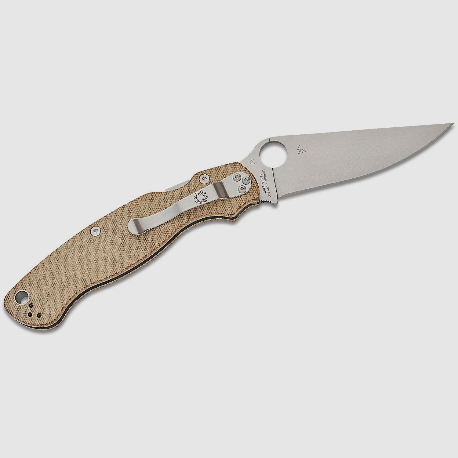 Military 2, Brauner Canvas-Micarta-Griff | 96980