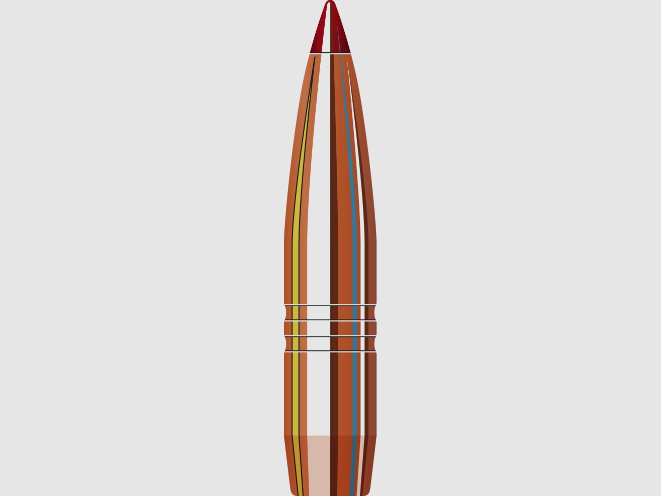 Hornady Geschoss .30/.308 CX 190GR bleifrei 50 Stück