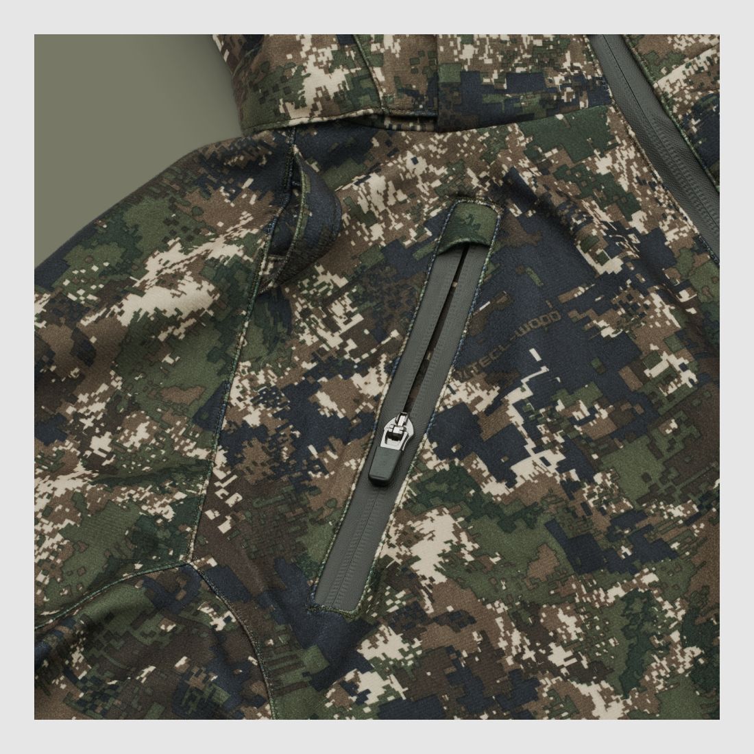 Veste Skjold Ask verte, image 6 sur 8