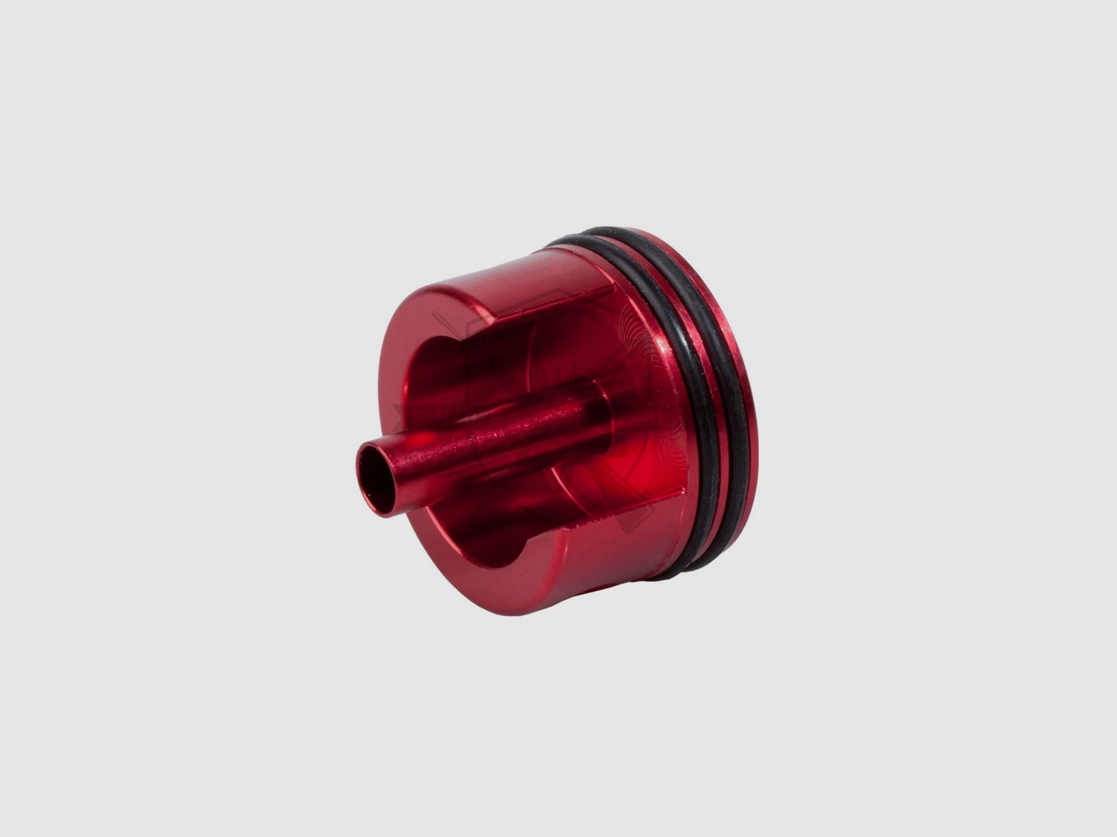 Double Air-Sealed Aluminum CNC Cylinder Head V2, rot (Saigo Defense)