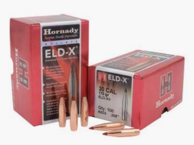 ELD-X Match Hornady 178 Grain .308 WIN #3074