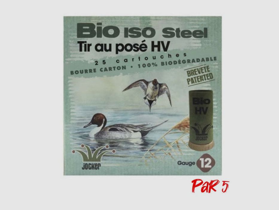 Boîte de 25 Cartouches Jocker Bio ISO Steel 35 Trio Orange - Cal. 12/76/25, image 3 sur 3