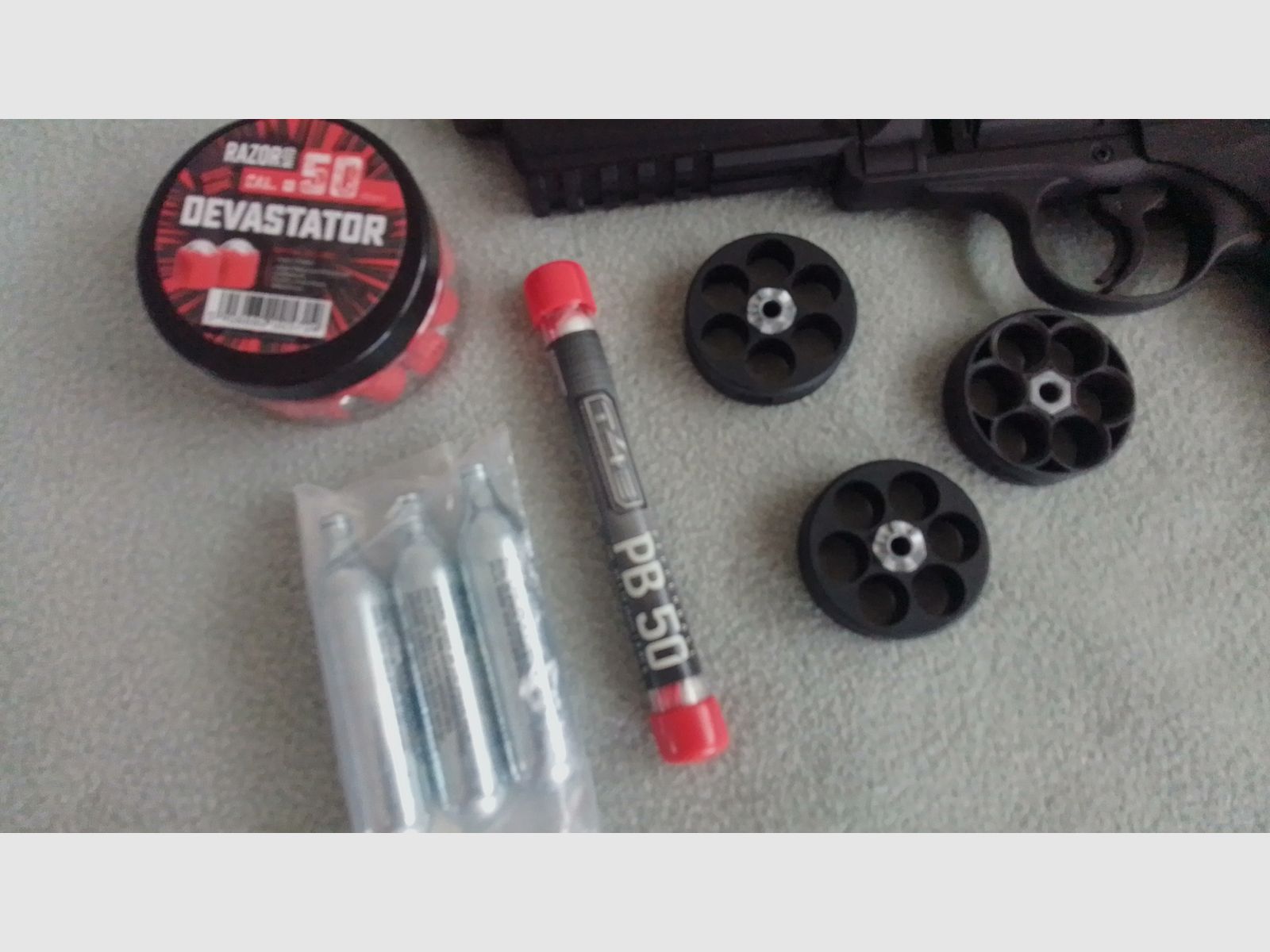 HDR50 Home Defense Revolver cal. 50 T4E Trainings Marker Co2 RAM Waffe