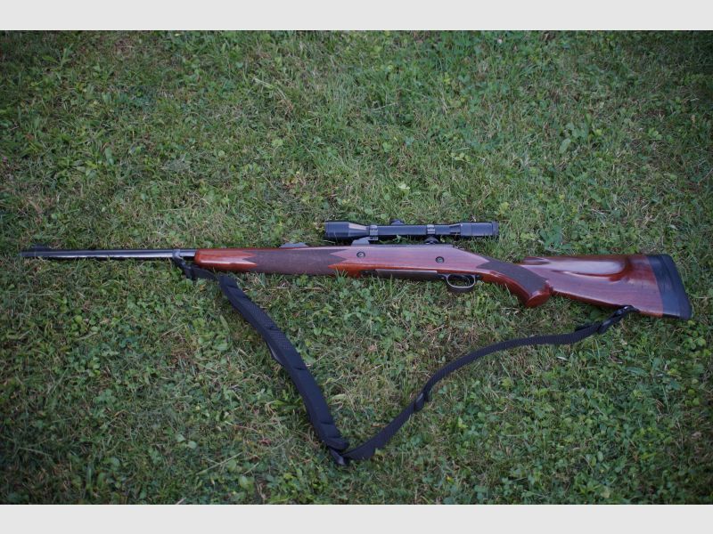 Winchester 70 mit langem Auszieher, cal. .375 H&H