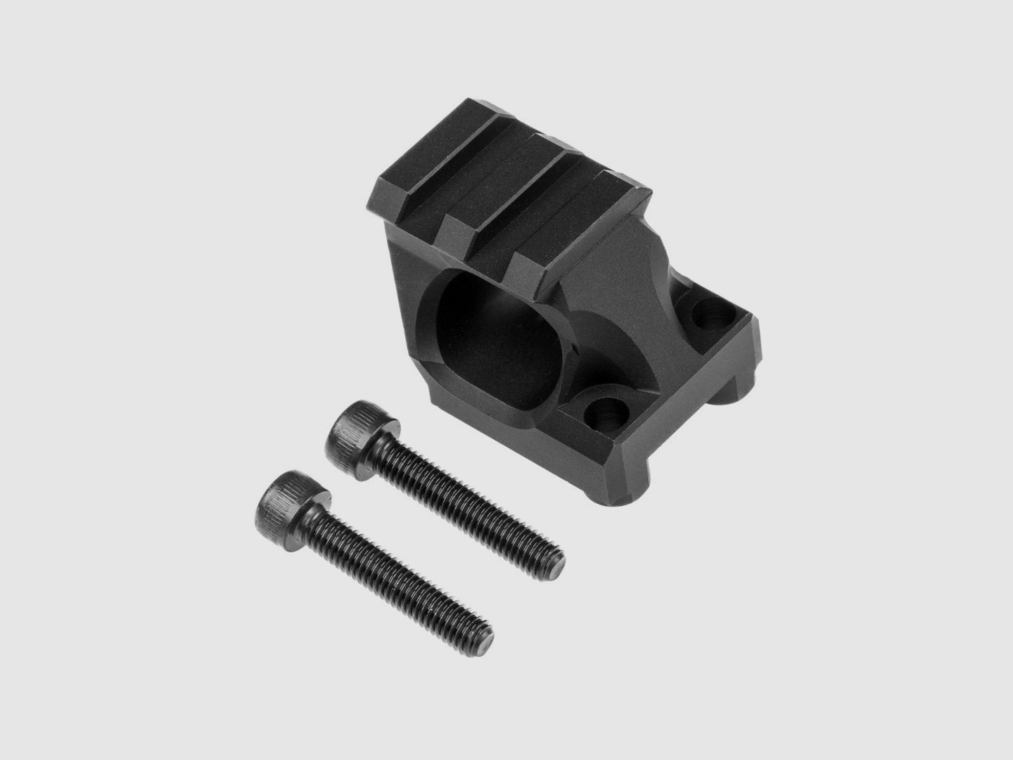 Buttstock Adapter | Optional für Karabiner Version | CNC ALU | schwarz eloxiert | Huben GK1