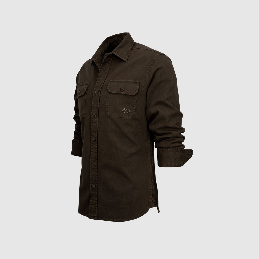 SKOGEN HERENSHIRT TYPE JEANS, afbeelding 1 van 3